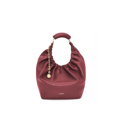LOEWE MEDIUM SOFT NAPPA SHEEP LEATHER SQUEEZE BAG A914Q37X01-2100 (34*33*13.5cm)